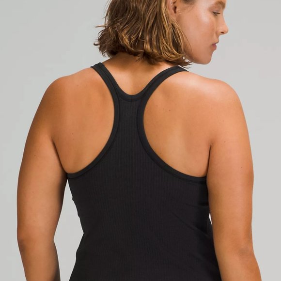 lululemon athletica Tops - Ebb to Street Racerback Tank, Black, Size 6